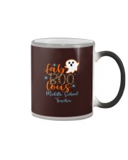 Middle School Teacher Color Changing Mug tile