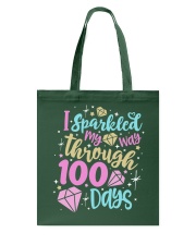 100 days of school 11 Tote Bag tile