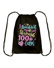 100 days of school 11 Drawstring Bag tile