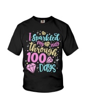 100 days of school 11 Youth T-Shirt tile