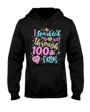 100 days of school 11 Hooded Sweatshirt tile