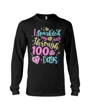 100 days of school 11 Long Sleeve Tee tile
