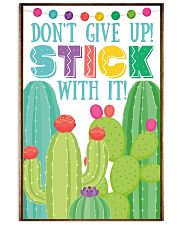 Dont give up 11x17 Poster front