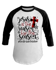 3rd Grade Teacher Baseball Tee tile