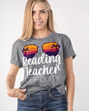 Reading Teacher Classic T-Shirt apparel-classic-tshirt-lifestyle-front-100