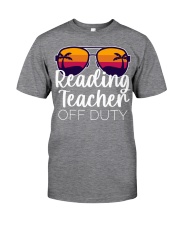 Reading Teacher Classic T-Shirt front