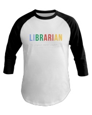 Librarian Life 2 Baseball Tee tile
