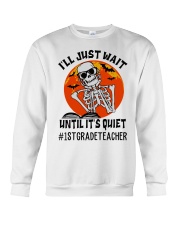1st Grade Teacher Crewneck Sweatshirt tile
