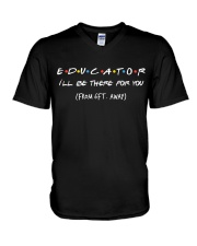 Educator V-Neck T-Shirt tile