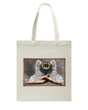 Angel Black Girl Tote Bag tile