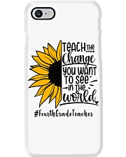 4th Grade Teacher Phone Case tile