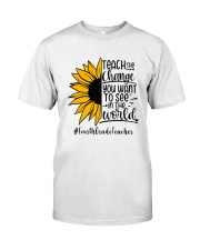 4th Grade Teacher Premium Fit Mens Tee tile