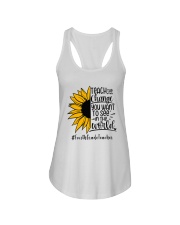 4th Grade Teacher Ladies Flowy Tank tile