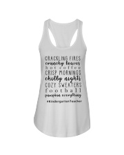 Kindergarten Teacher Ladies Flowy Tank tile