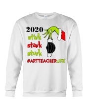 Art Teacher Christmas Crewneck Sweatshirt tile