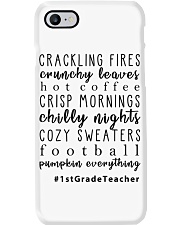 1st Grade Teacher Phone Case tile