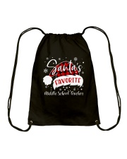 Middle School Teacher Drawstring Bag tile
