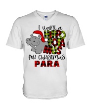 Paraprofessional V-Neck T-Shirt tile