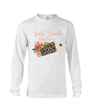 1st Grade Teacher Long Sleeve Tee tile