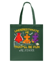 Pre-K Teacher Tote Bag tile
