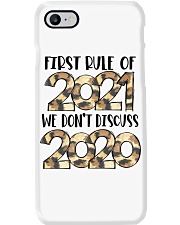 First rule of 2021 Phone Case tile