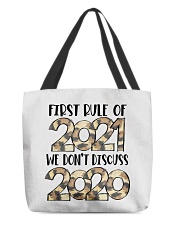 First rule of 2021 All-Over Tote tile