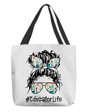 Educator All-Over Tote tile