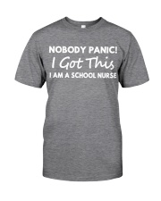 School Nurse Classic T-Shirt front