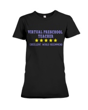 Preschool Teacher Premium Fit Ladies Tee tile