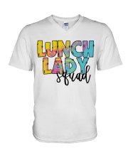 Lunch Lady V-Neck T-Shirt tile