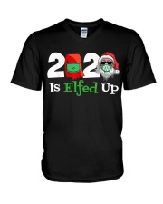 Christmas 2020 Is Elfed Up V-Neck T-Shirt tile