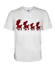 Educator V-Neck T-Shirt tile