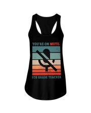 5th Grade Teacher Ladies Flowy Tank tile