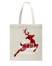 Teacher - Chistmas Tote Bag tile