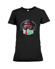 Funny Happy Thanksgiving Turkey Premium Fit Ladies Tee tile