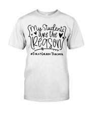 1st Grade - First Grade Classic T-Shirt front