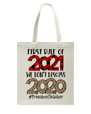 Preschool Teacher Tote Bag tile