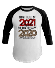 Preschool Teacher Baseball Tee tile