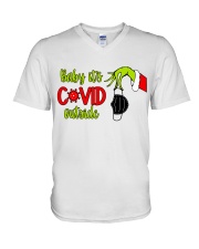 Baby it's Cov outside 2 V-Neck T-Shirt tile
