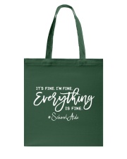 School Aide Tote Bag tile