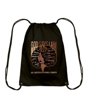Instructional Coach Drawstring Bag tile