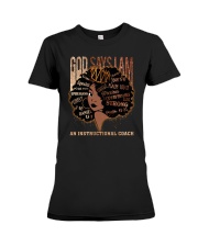Instructional Coach Premium Fit Ladies Tee tile