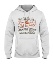 2nd Grade Teacher Hooded Sweatshirt tile