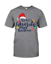 School Bus Driver - Christmas Classic T-Shirt front