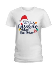 School Bus Driver - Christmas Ladies T-Shirt tile
