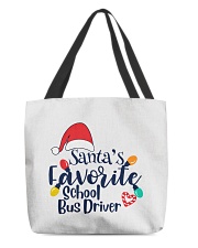 School Bus Driver - Christmas All-Over Tote tile