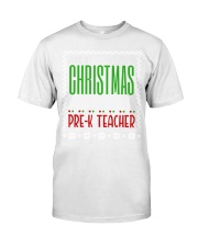 Pre-K Teacher - Christmas Classic T-Shirt tile