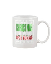 Pre-K Teacher - Christmas Mug tile