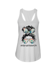 4th Grade Teacher Ladies Flowy Tank tile