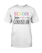 School Counselor Classic T-Shirt front
